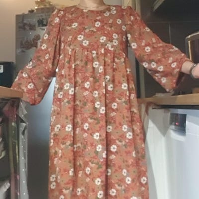 Sora Double Ruffle Sleeve Knit Top PDF Sewing Pattern Digital Sewing ...