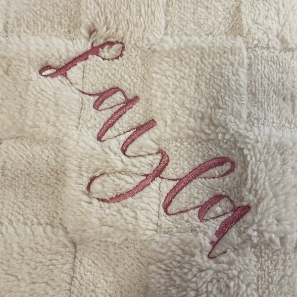 Baby Blue Script Font BX Cursive Machine Embroidery Font | Handwritten ...
