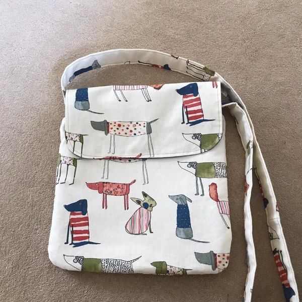 Varsity Messenger Bag PDF Sewing Pattern – Crossbody Bag DIY Pattern ...