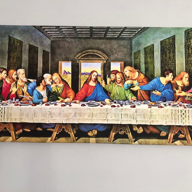 49×101 最後の晩餐 Last Supper タペストリー ラグ 49×101 最後の晩餐 Last Supper タペストリー ラグ