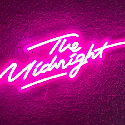 The Midnightcustom Neon Signneon Logoneon Bar Signband - Etsy