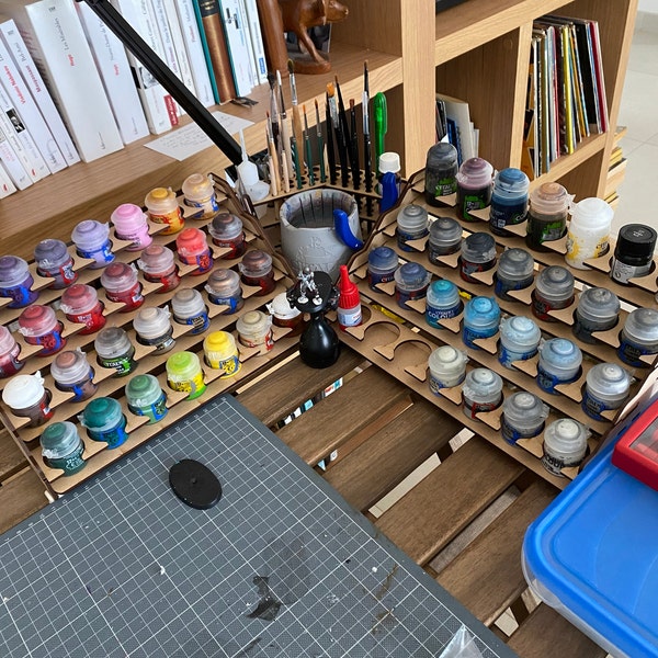 Modular Paint Racks 28 Pot Gw/citadel Modular Paint Rack - Etsy