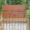 Custom Garden Sign Rusty, Personalized Metal Garden Decor, Rusted Metal ...