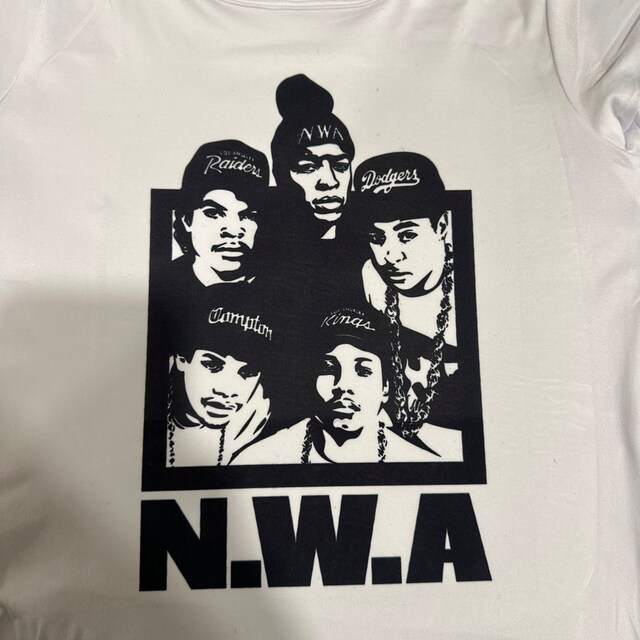 y*n様 Supreme アートプリント Tシャツ XL NWA ヒップホップ NWA ヒップホップ 90 年代 SVG イラスト Dr Dre Ice Cube Eazy-E