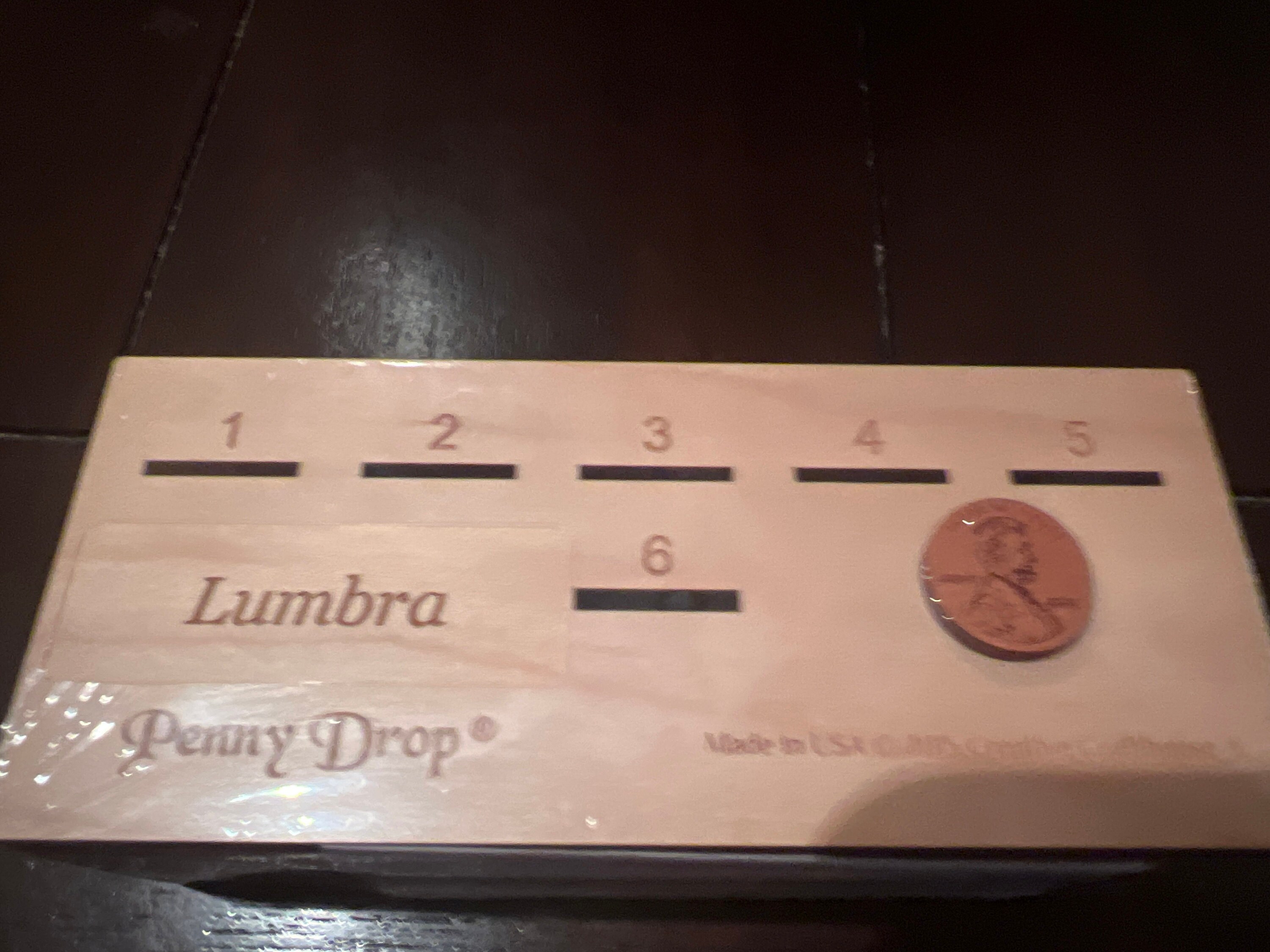 Penny Drop Game -  Size Medium - Personalizable Fun Family Game for All Ages- Funny Drinking Game to Play at the Bar