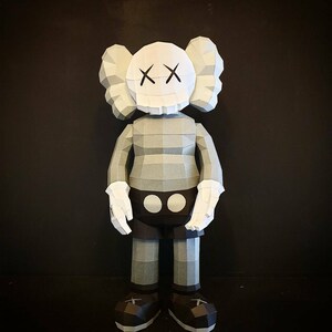 Bricolaje 3DIER Arte de papel y manualidad para decoraci\u00f3n de hogar Ralph Dise\u00f1o Papercraft con plantillas PDF para construir a mano