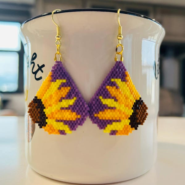 Beaded Cat Pattern Brick Stitch Jewelry Making DIY Pet Seed Bead Design