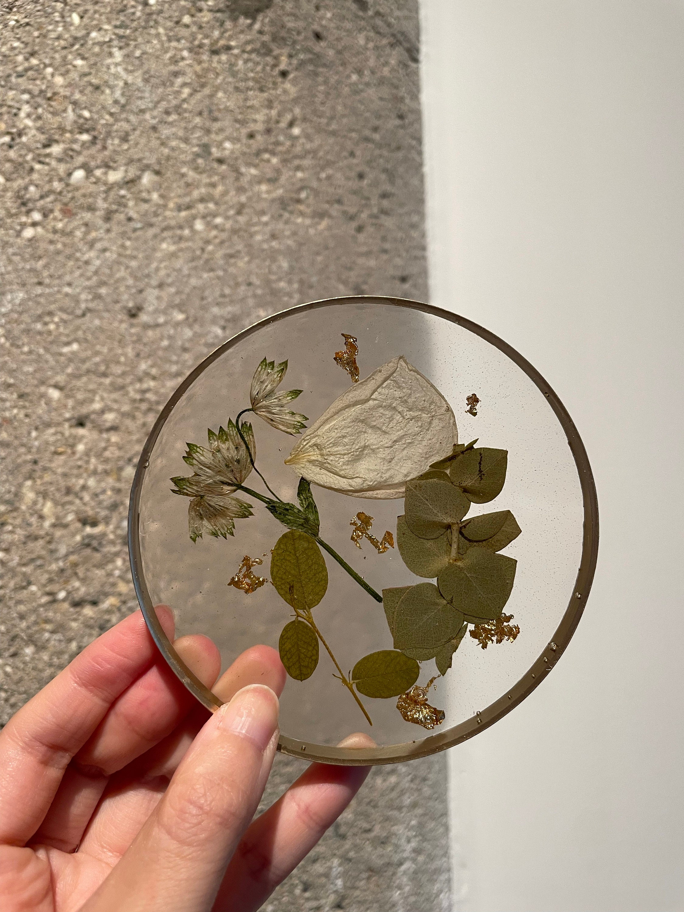 Preserved flowers from Diana's etsy review