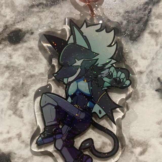 Cerberus Acrylic Keychain/charm | 2.5