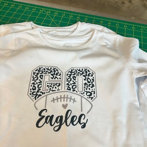 Go Eagles Football Svg,eagles Svg,leopard Go Eagles Svg,eagles Mascot ...