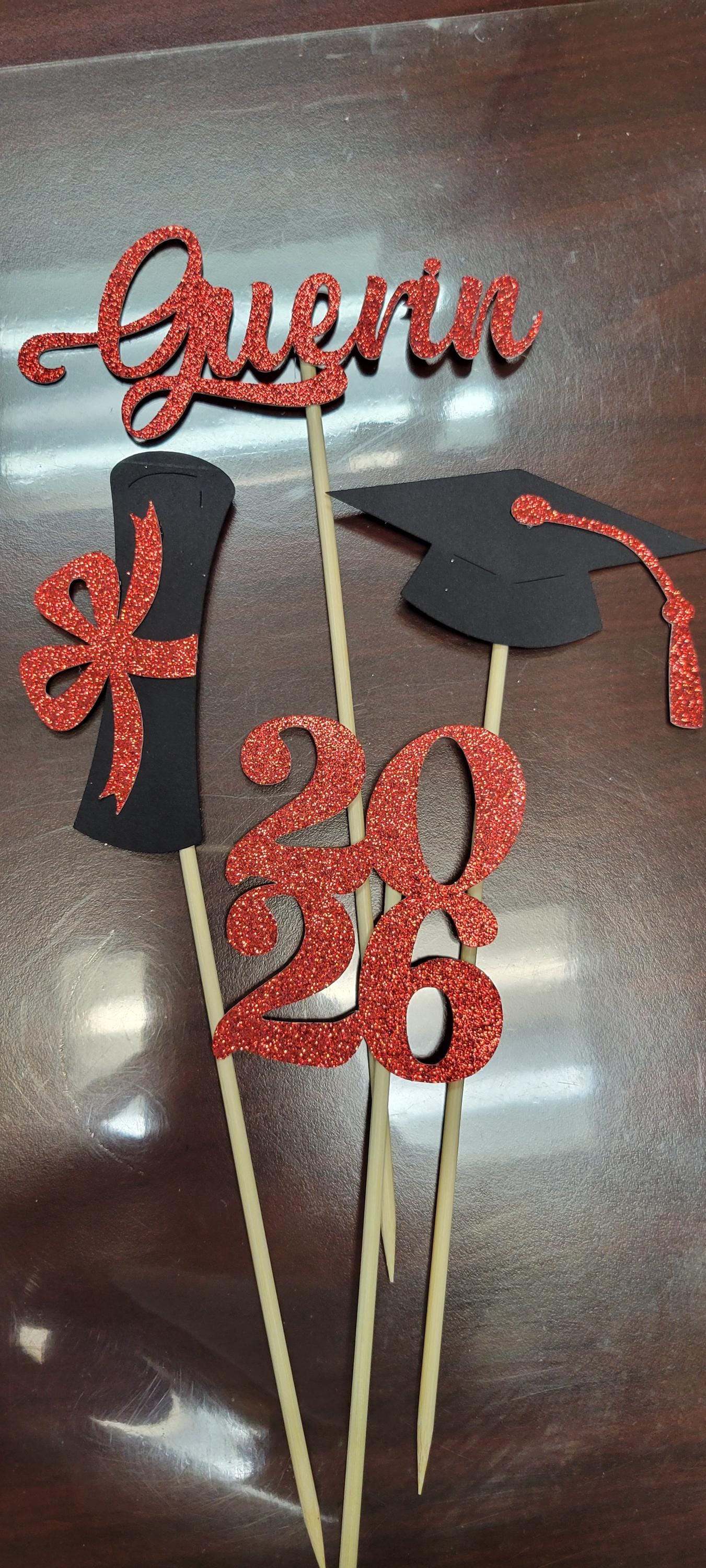 Graduation Centerpiece Sticks 2026, Graduation Party, Graduation Decorations, Class Of 2026, Name Stick,  Graduation Sticks, 2026 Sticks