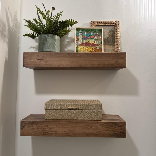 Set of 2 Floating Shelves | FREE SHIPPING | Two Floating Shelves ...
