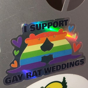 william supports gays Sticker for Sale by ryo-creampuff