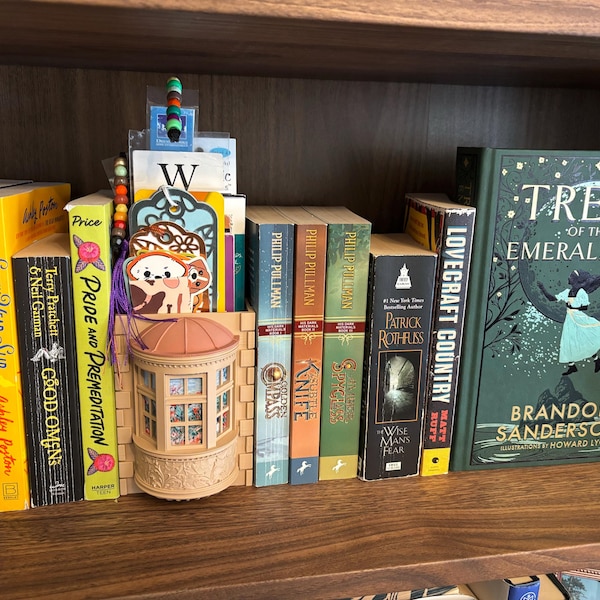 Oriel Window Bookmark Holder - Bookshelf Library Accessory and Decor ...