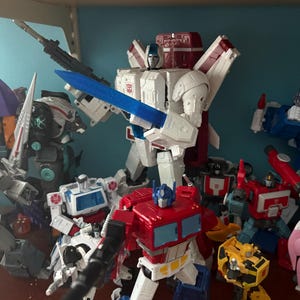 Upgrade Kit Energy Sword for Transformers Siege Jetfire War for