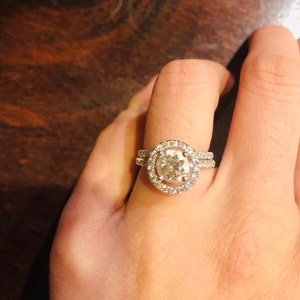 Halo wedding hotsell band enhancer