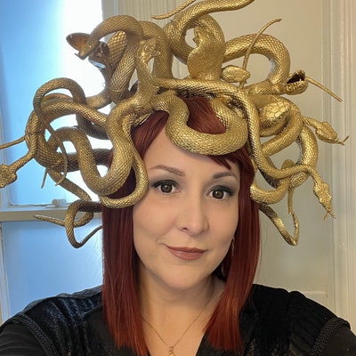 medusa snake headpiece