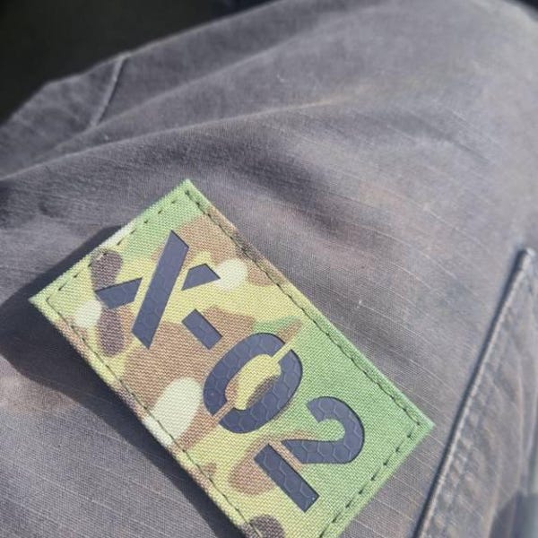 Custom Callsign Patches Your Own Text Lasercut Patch Customized IR Combat ID Patch Military ...