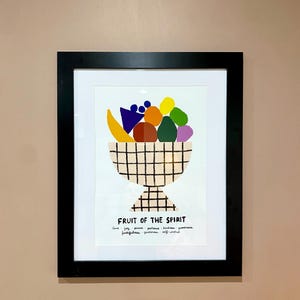 Set of 3 Aesthetic Christian Wall Art Bundle, Modern Christian Art Prints, The Good News God Is Good Fruit Of The Spirit Biblical Scripture