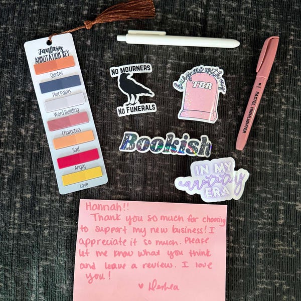 Book Annotation Set Book Annotation Kit for Romance and Fantasy Readers | Starter Pack With ...