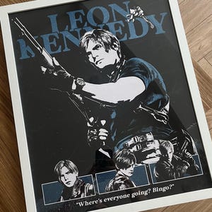Ada Wong and Leon Kennedy Prints - Etsy
