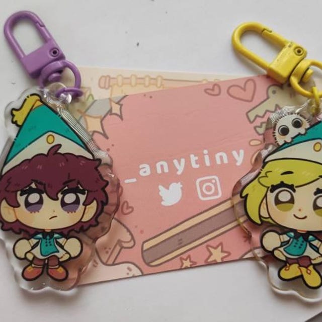 Witch Hat Atelier Keychain! Coco, Tetia, Richeh, Agott, Qifrey and