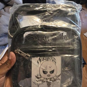 DOMINATE TOUR SKZ skzoo 2025 concert clear messenger bag with adjustable strap, three pockets, stadium approved