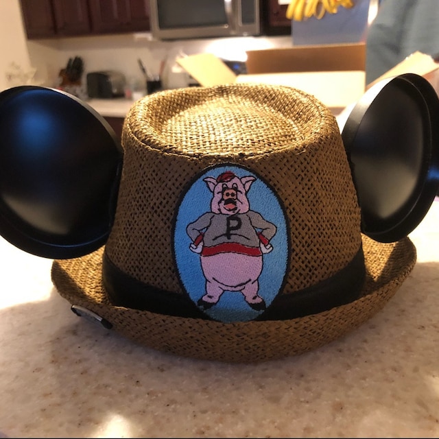 Mickey Mouse Fedora Hat With Interchangeable Ears - Etsy display picture 1