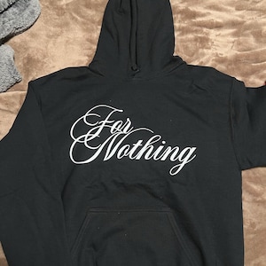 Nine Vicious for Nothing Album Hoodie Merch | Y2K Nettspend