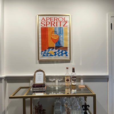 Spa Bath Day Canvas Print, Abstract Bathroom Art, Cotton Canvas Poster ...