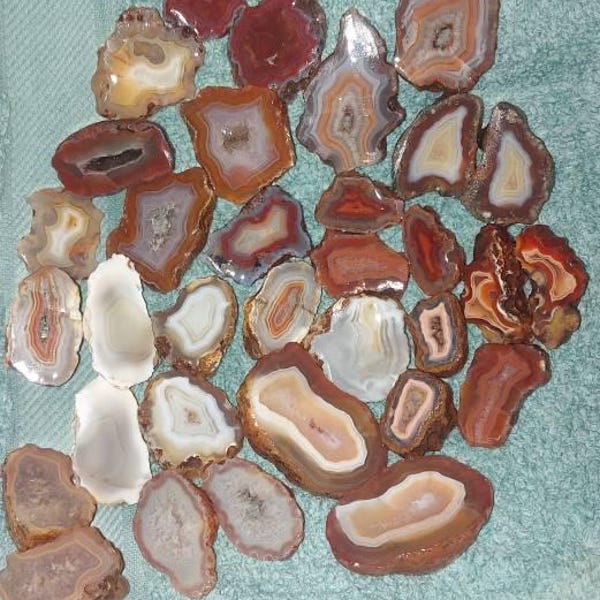 Raw Agates From Malawi, Alimajo Agate Nodules, 1lb to 20lbs Natural ...