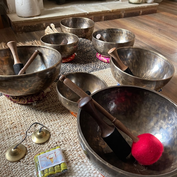 Spiritual Burma Bell Kyeeze Burmese and Dorje-singing Spinning Bell ...