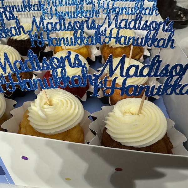 Text Message Topper Custom Text Cupcake Toppers, Personalized Cupcake Toppers, Birthday ...