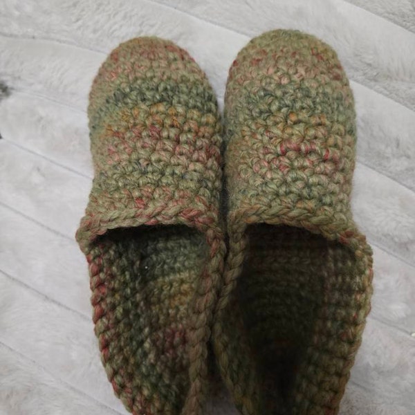 Easy Crochet Slipper Pattern Downloadable Crochet Pattern Crochet