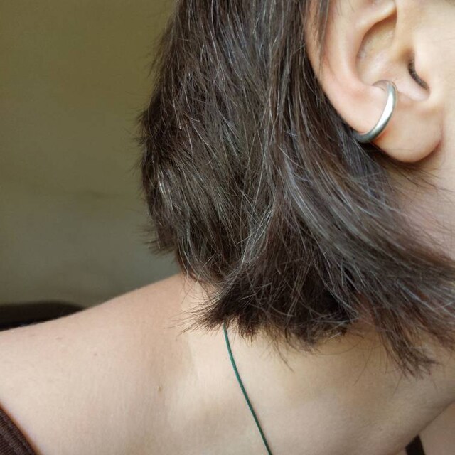 ピアス STONEHENgE Silver single ear cuff STONE HENgE] 925Silver☆Silver Single Ear-Cuff (STONEHENgE
