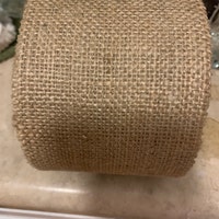 Burlapper Jute Burlap Ribbon Roll - 9 Inch X 10 Yards Natural Burlap Fabric