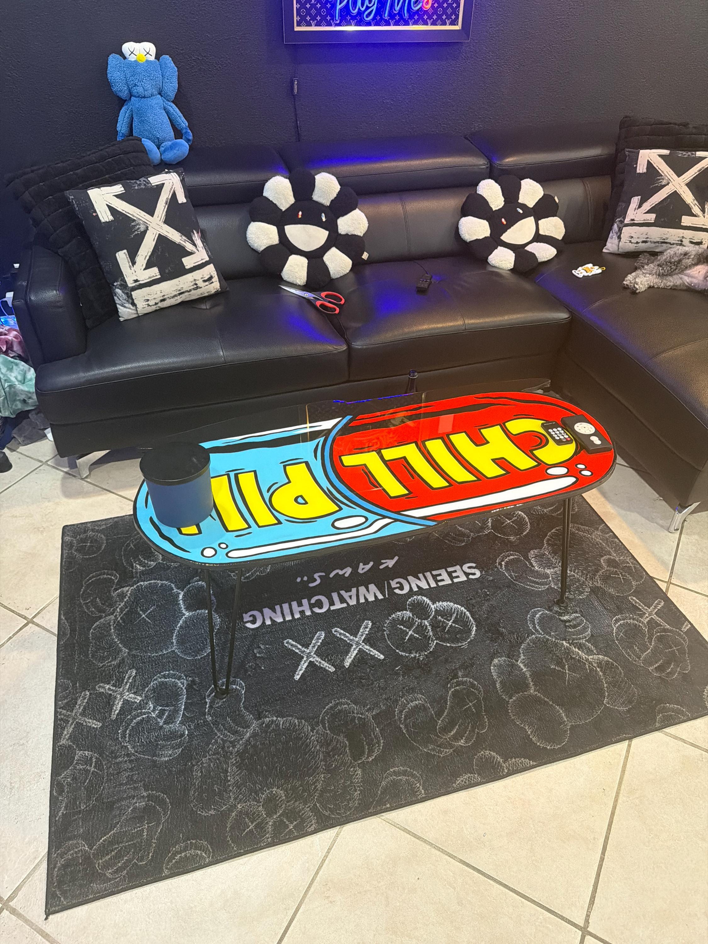 Customer photo from Etsy β Chill Pill Table