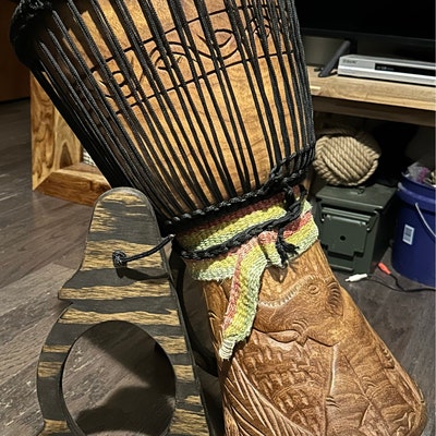 Butterfly Djembe Sitting Model Stand African Hand Drum Stand - Etsy