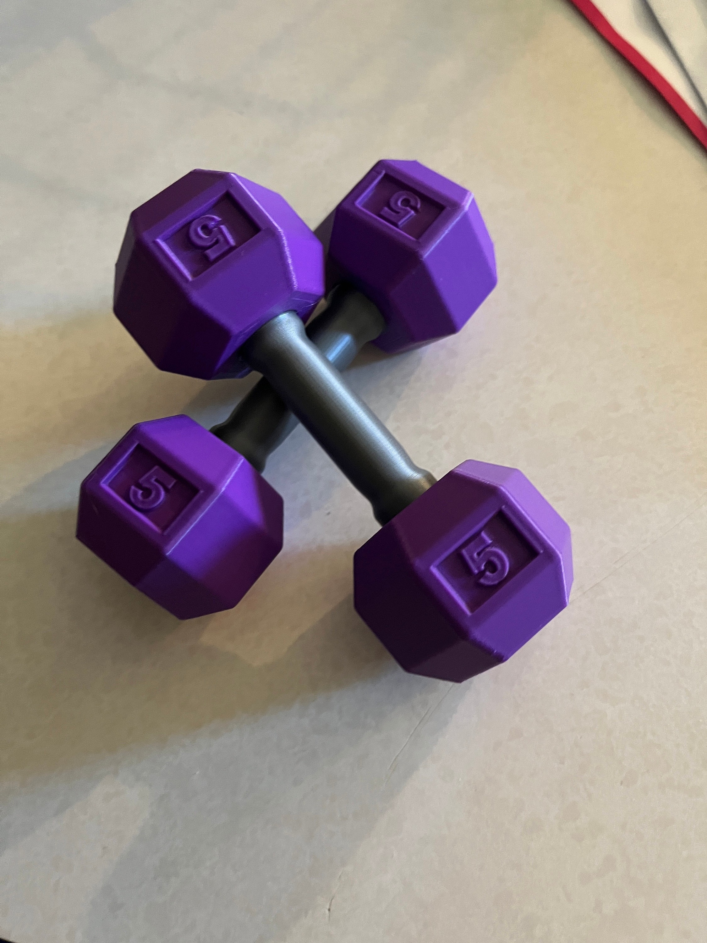 (Set of 2pcs)Mini Rattle Dumbbells, Perfect for Fitness Lovers and Baby Gifts, Mini Rattle