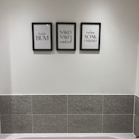 Bathroom Print Unframed Print Poster Home Décor Gift Typography Prints ...