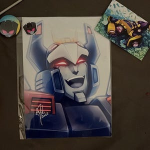 Transformers Laughing Deathsaurus Print - 5x7, Postcard - Etsy