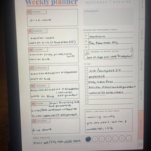 Digitaler ADHS-Planer (erstellt von einem ADHS-Patienten) für iPad, Goodnotes + Android. ADHS-Tagesplaner, Selbstpflege- und Gewohnheitstracker für Erwachsene. Wissenschaftlich fundiert