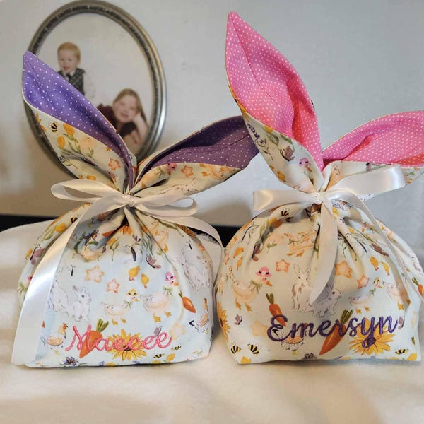 Bunny Ear Treat Bag Sewing Pattern – Beginner Friendly (PDF Pattern) - Etsy