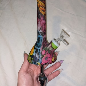 Custom Smoker Friendly 420 Butt Plug, RANDOM Colored Silicon Booty ...
