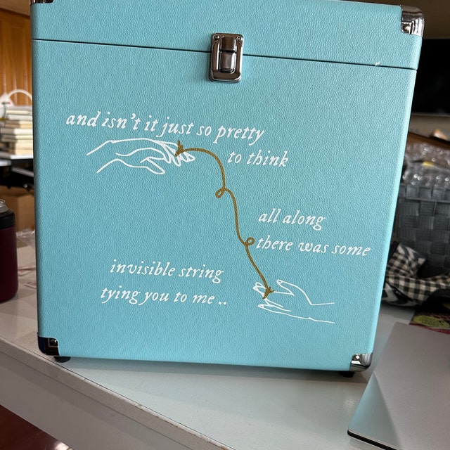 Taylor Swift 花柄レコードケース Taylor Swift 花柄レコードケース Customizable Vinyl Record