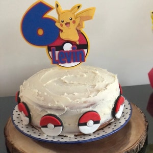 Pikachu Cake Topper Pokeball Cake Topper Pikachu Name And Etsy Pikachu Cake Topper Pokeball Cake Topper Pikachu Name And Etsy