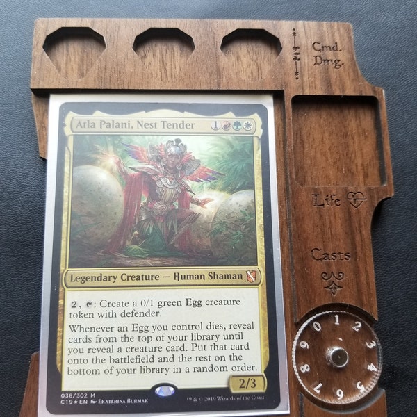Magic the Gathering Upkeep Reminder Token MTG Commander Player Gift Idea Etsy