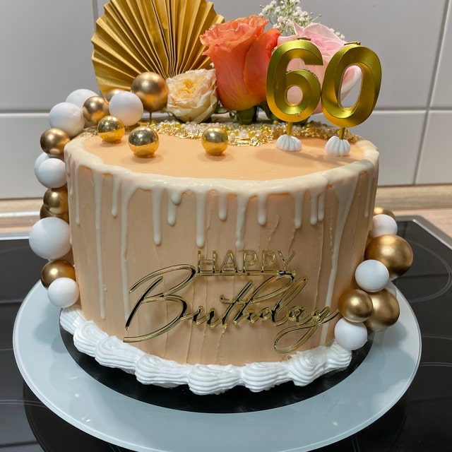 Noel Tatt Geburtstagskarte Für Den Sohn – Modernes Design Mit Kuchen & Sternen, 22,9x15,2 Cm