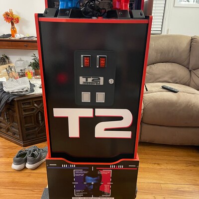 Full Size Arcade 3D Printed Coin Door With LED Credit Buttons - Etsy