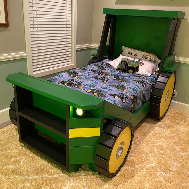 John deere twin bed frame deals